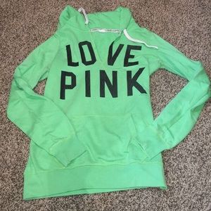 VS pink hoodie